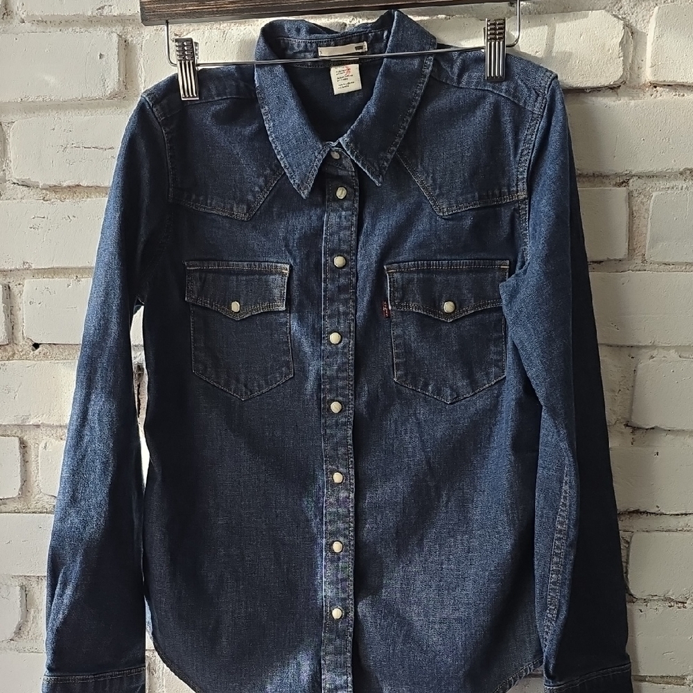Levi's Dark Blue Denim Jean Jacket
